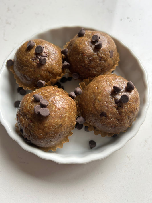 Chocolate Chip Cookie Dough ball